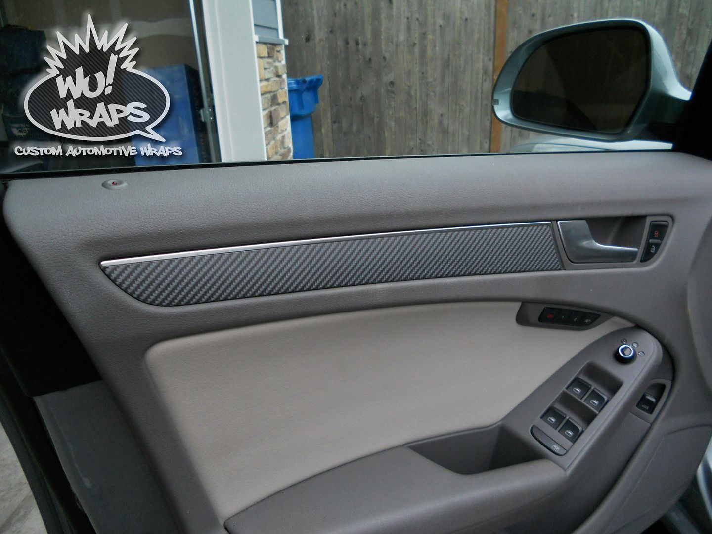 Audi A4 Avant B8 Interior Trim Vvivid Vinyl 4D True R Gunmetal Carbon